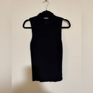Express Classic Black Tank Top